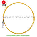 FC PC PVC / LSZH Jacke Singlemode 9/125 Faseroptik Pigtail